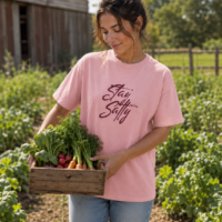 Stay Salty Women's Light Pink T-Shirt