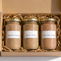 Stay Salty Chicken, Braai and Peri Peri spice blends